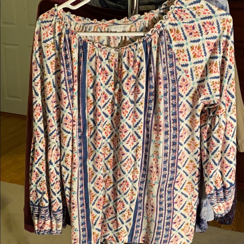 Lucky Brand Hobo blouse